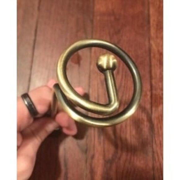 New Curtain Holdbacks Window Decorative Hook Draperies Metal Holders - Picture 1 of 3